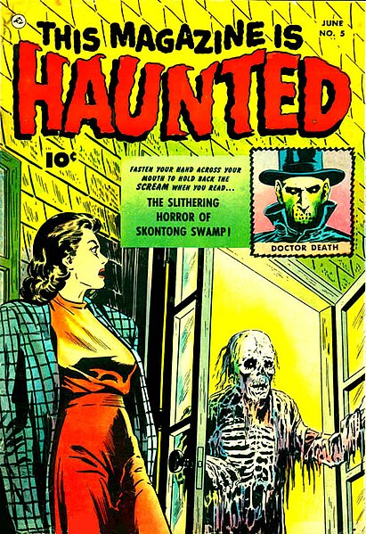 This Magazine is Haunted #5 (June 1952), Fawcett Comics
