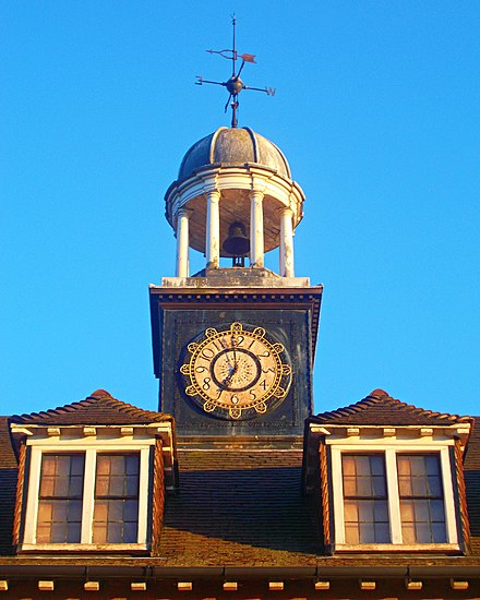 The Thomas Wall Centre clock