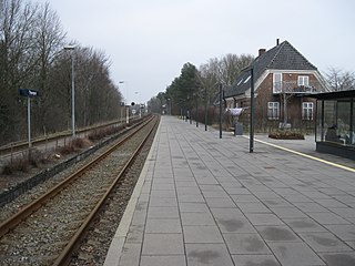 <span class="mw-page-title-main">Thyregod railway station</span> Railway station in Thyregod, Denmark