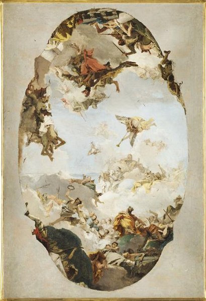 File:Tiepolo - Apothéose de la maison Pisani, 1760.jpg