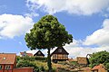 Town Svaneke on Island Bornholm, Denmark