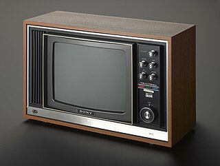 <span class="mw-page-title-main">Trinitron</span> Series of CRT televisions and monitors manufactured by Sony from 1968 to 2008