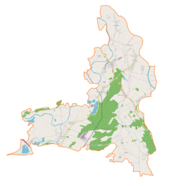 Mapa lokalizacyjna gminy Tryńcza