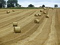 Миниатюра для Файл:Trying to find the value of pi with round bales - geograph.org.uk - 3640180.jpg