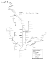 Deutsch: Streckennetz der U-Bahn Frankfurt English: Track Layout of Frankfurt U-Bahn