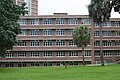 Jennings Hall at the University of Florida. Taken during the Summer 2009 semester remodel, so some rooms are missing A/C units