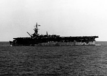 Belleau Wood off Iwo Jima in February 1945 USS Belleau Wood (CVL-24) off Iwo Jima 1945.jpeg