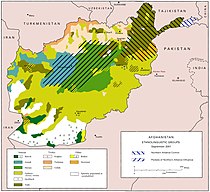 Ethnolinguistic groups of Afghanistan US Army ethnolinguistic map of Afghanistan -- circa 2001-09.jpg