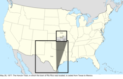 Карта перехода к Соединенным Штатам в центральной части Северной Америки 26 мая 1977 г.