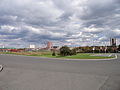 The University of Massachusetts Amherst, as viewed from the southwest.