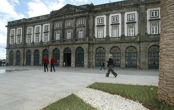 The Rector's office building of the University of Porto, the largest Portuguese university by number of students.