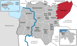 Uplengen Municipality in Lower Saxony, Germany