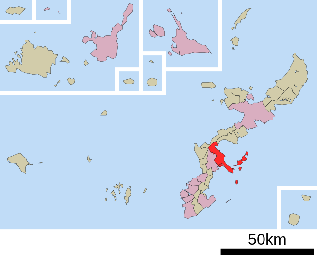 うるま市位置図