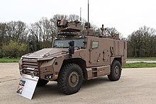 Nexter Véhicule blindé multi-rôle léger (multi-role armoured vehicle, light) VBMR-L Serval,  March 2022