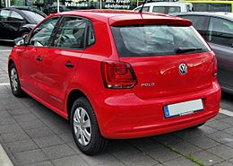 VW Polo V 20090717 rear.JPG