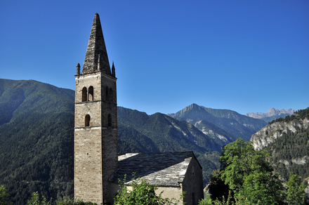 The Alps in Val Maira, Province of Cuneo
