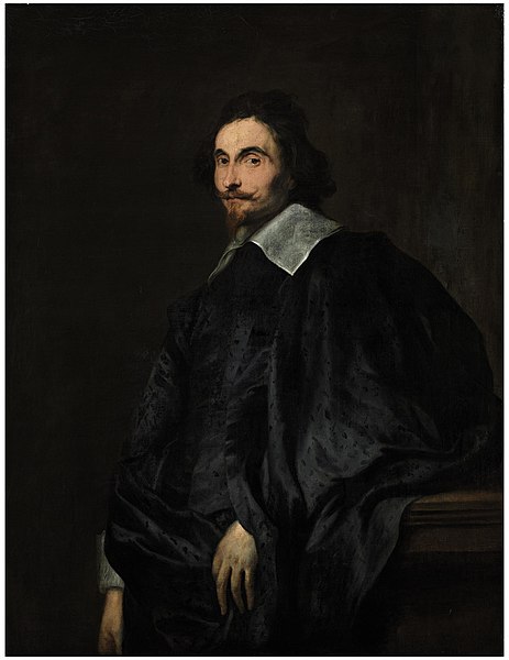 File:Van Dyck - Portrait of a gentleman, traditionally called a Senator of Antwerp, half-length, leaning on a plinth.jpg