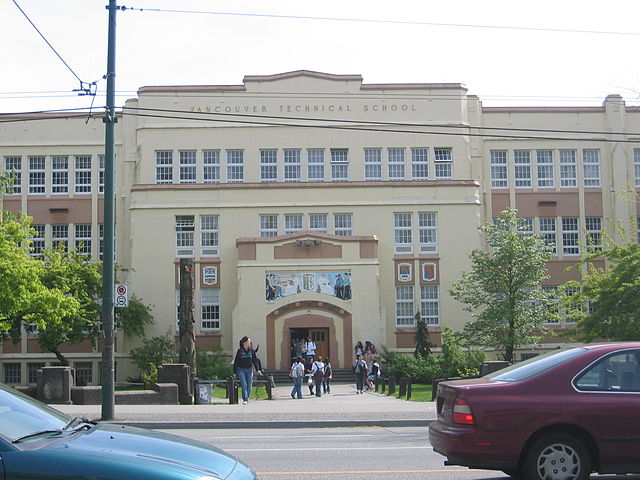 Vancouver Technical Secondary from East Broadway