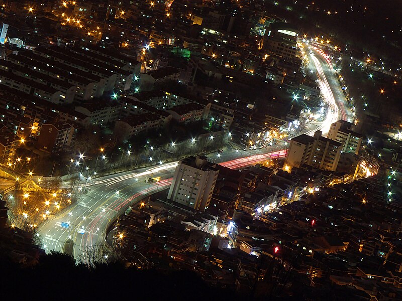 File:View from Namsan, Seoul, South Korea.jpg