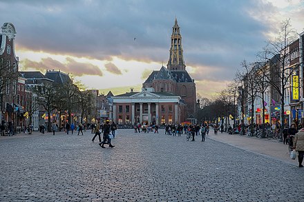 Vismarkt during winter