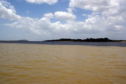 Union of the Orinoco with the Caroní River