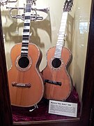 Washburn Parlor Guitar (1894) and "New Model" (1896), Museum of Making Music.jpg