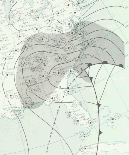 Weather map New Year's Eve 1963 snowstorm.gif