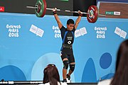 Deutsch: Gewichtheben bei den Olympischen Jugendspielen 2018; Tag 2, 10. Oktober 2018; Jungen 62 kg English: Weightlifting at the 2018 Summer Youth Olympics at 8 October 2018 – Boys' 62 kg