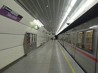 <span class="mw-page-title-main">Taborstraße station</span> Vienna U-Bahn station