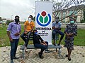 Wikimedia Hub, Owerri participants of WLA photowalk at Imo State University Love Garden, Owerri.jpg