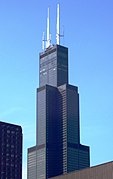 Willis Tower: Historique, Qui détient le record ?, Antennes