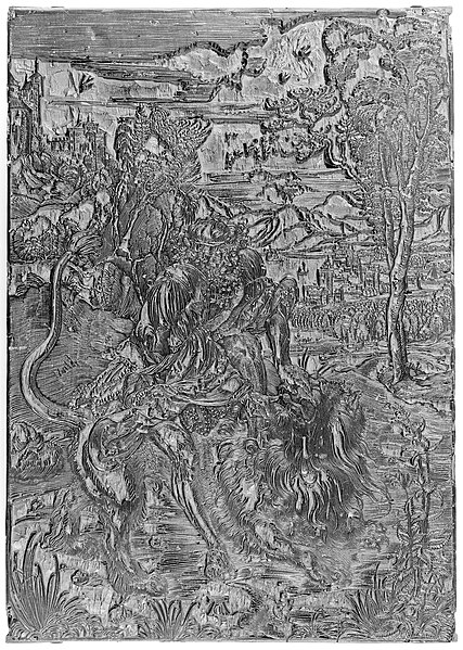 File:Woodblock for Samson Rending the Lion MET MM30202.jpg