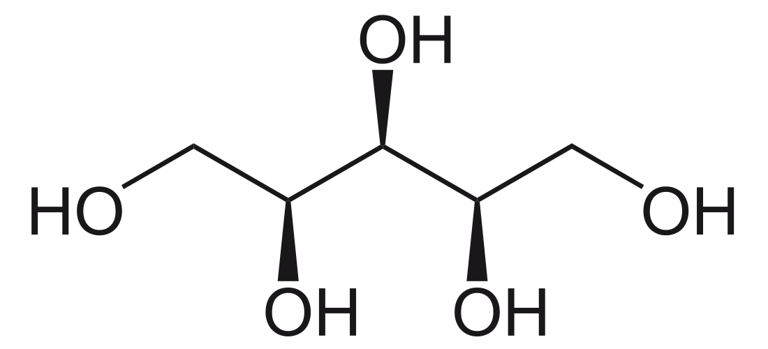 File:Xylitol-2D-structure.svg