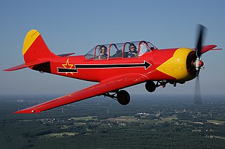 Yakovlev Yak-52 military training aircraft