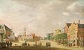 De Grote Markt in1782 op een schilderij van Derk Jan van Elten