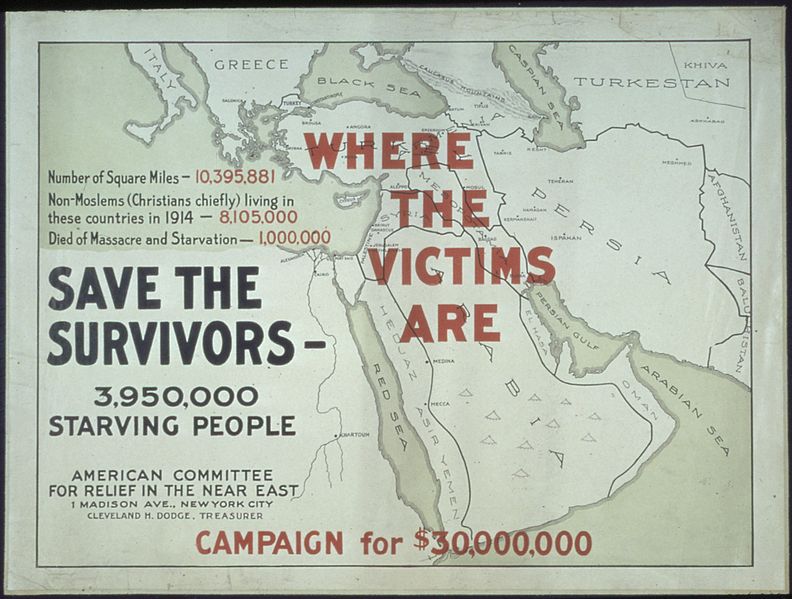 File:"Where The Victims Are...Save The Survivors- 3,950,000 starving people...Campaign for $30,000,000.", ca. 1917 - ca. 1919 - NARA - 512642.jpg