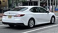 Rear view of Toyota Camry Hybrid (XV80)