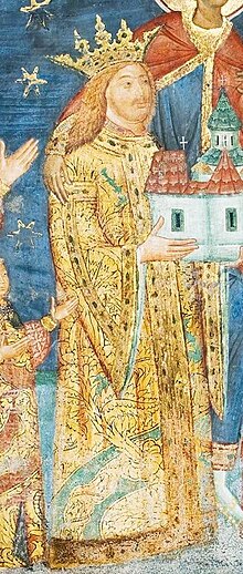 Stefan cel Mare (Stephen the Great) 1488, Voronet Monastery.jpg