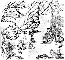 Nurhaci accepting the submission of Zhahai Tai Zu Zhao Fu Zha Hai .jpg