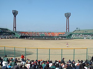 福山市民球場（2006年3月4日、オープン戦・広島対楽天）