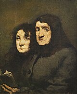(Toulouse) Mère et fille - Théodule Ribot - Glasgow. The Burrell Collection UK. Don de Sir William and Lady Burell, 1944.jpg