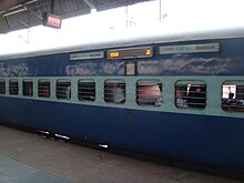 12987 Sealdah–Ajmer Superfast Express – Sleeper coach