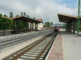 Havainnollinen kuva artikkelista Pilisvörösvár station