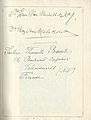 Subskriboj de Edmond kaj Raymond Van Melckebeke en 1911