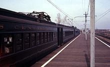 An Illinois Central train at Richton Park in 1968. 19681102 03 IC Electric.jpg
