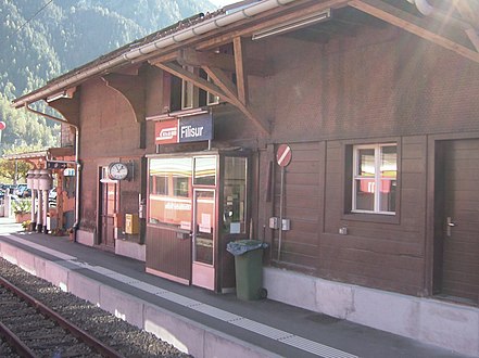 Filisur train station Bahnhof Filisur