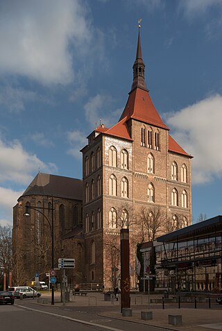 <span class="mw-page-title-main">St. Mary's Church, Rostock</span> Church in Rostock, Germany