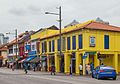 * Nomination Shophouses. Serangoon Road. Little India, Central Region, Singapore. --Halavar 13:08, 8 March 2017 (UTC) * Promotion Outline against the sky could have done something sharper. Small stain in the air, but good enough for me.--Famberhorst 16:29, 8 March 2017 (UTC)