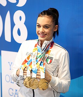 Giorgia Villa Italian artistic gymnast