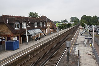 <span class="mw-page-title-main">Datchet railway station</span> Railway station in Berkshire, England